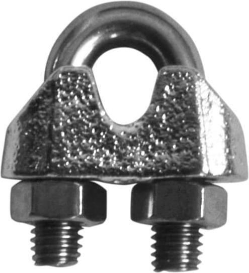 Actual product image Meister Wire rope clamp INOX