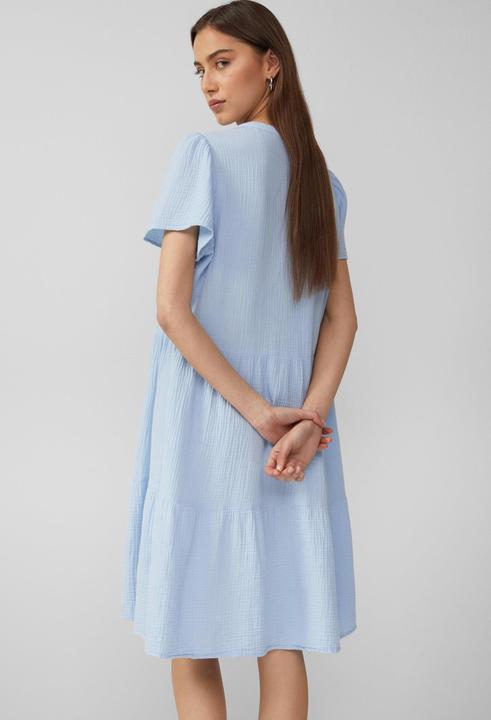 Produktbild S.Oliver Kleid Volantkleid aus Musselin (34)