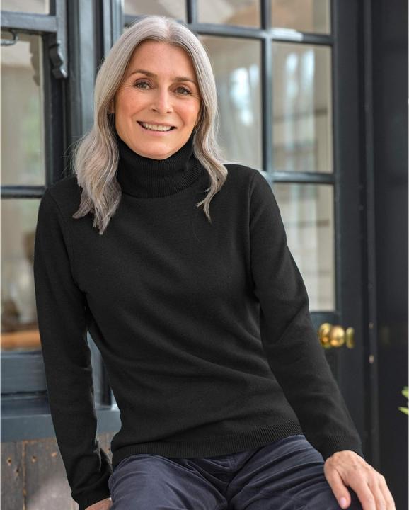 Produktbild Woolovers Pullover Rollkragen Kaschmir Anliegend (L)