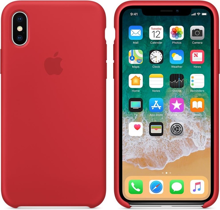 Actual product image Apple Silicone Case (Apple iPhone X)