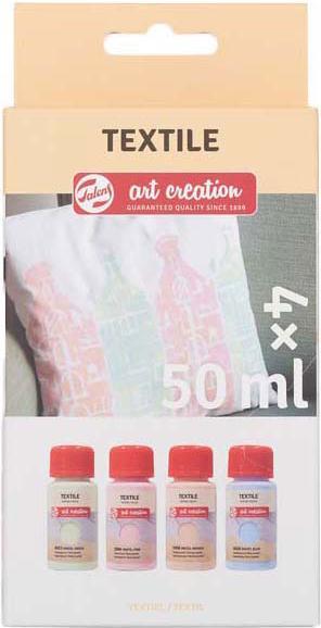 Royal Talens Textile set Pastel | 4 x 50 ml (200 ml)