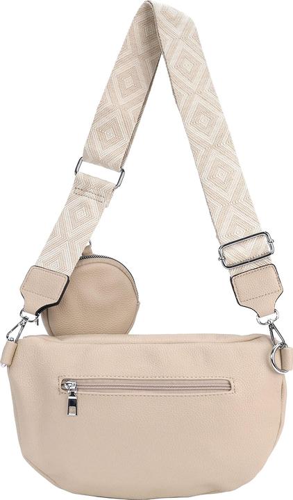 Produktbild Only-Bags.Store Umhängetasche, 3-in-1-Umhängetasche, Gürteltasche mit Reissverschluss und verstellbarem breiten