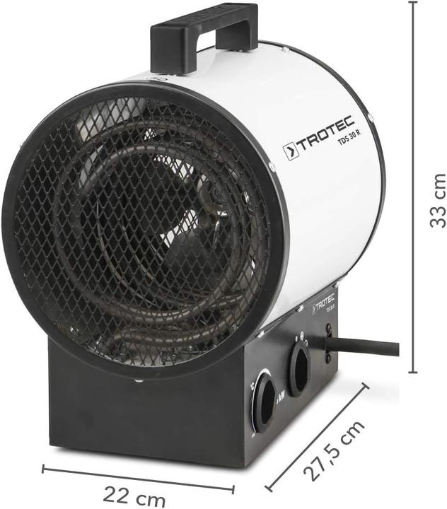 Produktbild Trotec Elektrische kachel TDS 30 R (400 volt)