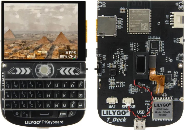 Produktbild Lilygo T-Deck ESP32-S3 868mhz Lora-Modul mit 2.8 Inch Display
