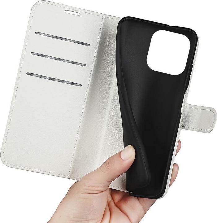 Actual product image Cover-Discount iPhone 14 Pro - Leather Case Cover white (Apple iPhone 14 Pro)