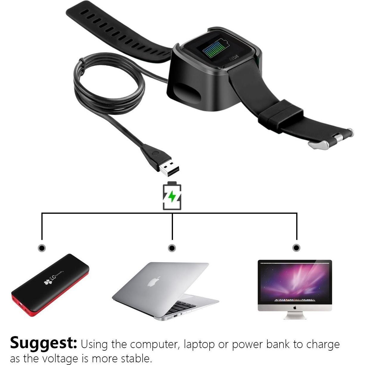 Thumbnail - Strap-it Ladekabel, Smartwatch Zubehör