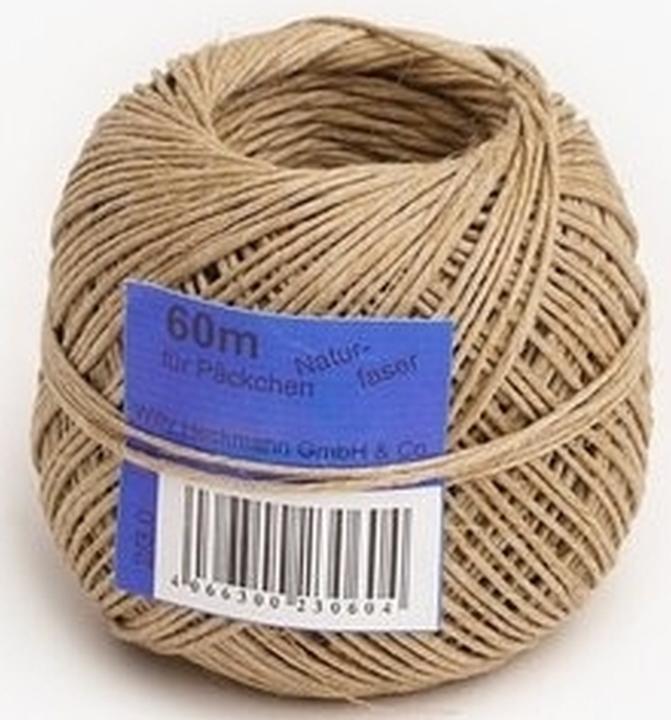 Produktbild Wihedü Bindfäden – Packschnur Ausführung: extra fein, Ø: 1,0 mm, für Pakete: bis 2 kg (1 Stk.)