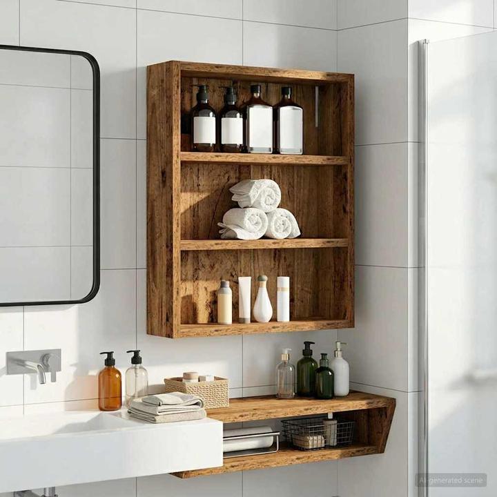 Produktbild vidaXL Badezimmerschrank (40 x 10 x 50 cm)
