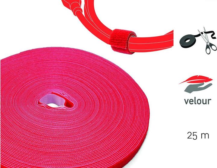 Produktbild Label-the-cable Doppelseitige Klettbandrolle (16 mm)