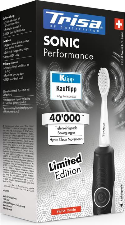 Actual product image Trisa sonic performance (Sonic toothbrush)