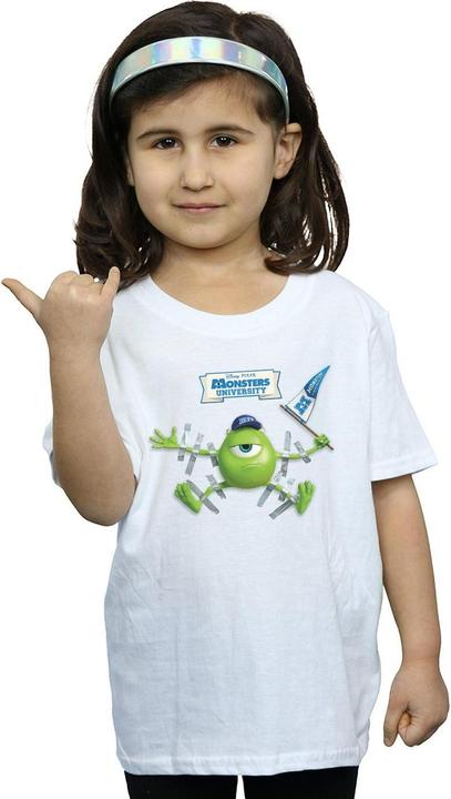 Image du produit Disney - T-shirt MONSTERS UNIVERSITY TAPED MIKE - Fille (128)