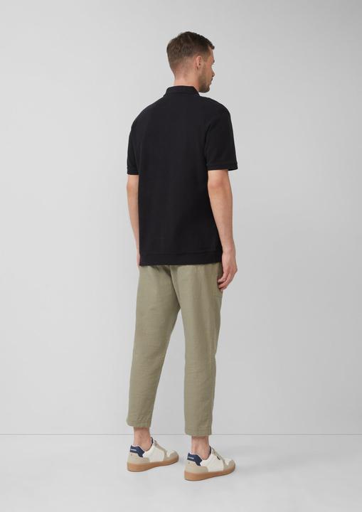 Produktbild S.Oliver Polo-Shirt Poloshirt aus Waffelpiqué (L)