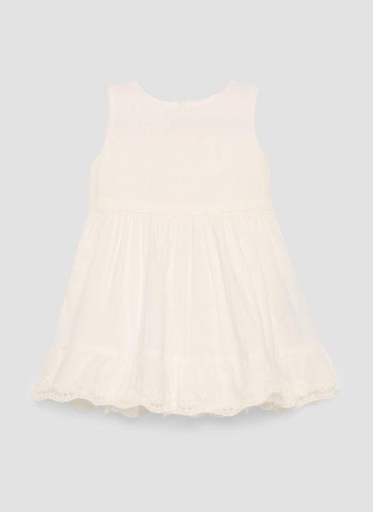 Produktbild S.Oliver Kleid Ausgestelltes Kleid mit Blumenstickerei (92)