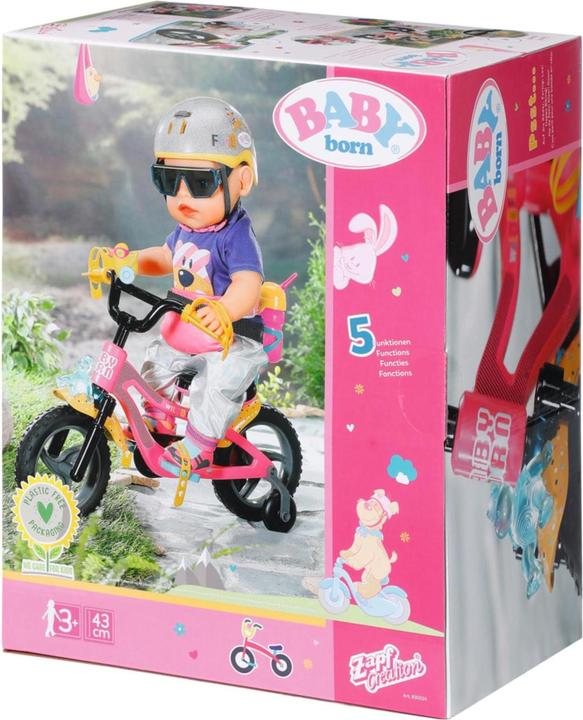 Actual product image Zapf Creation BABY born bicycle