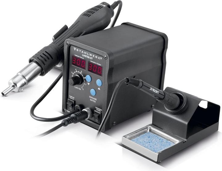 Produktbild Stahlwerk Lötstation LHS750-ST mit 750 Watt im Komplett-Set