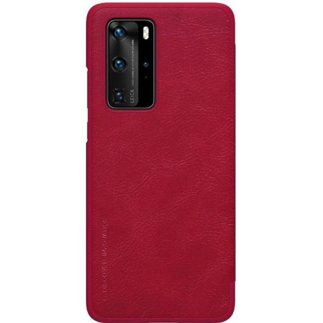 Thumbnail - Nillkin Qin Series (Huawei P40 Pro), Smartphone Hülle, Rot