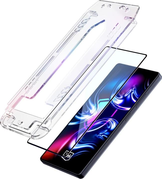 Image du produit 3MK Szkło hartowane HardGlass Max z aplikatorem do Apple iPhone 17 Pro Max (Apple iPhone 17 Pro Max)