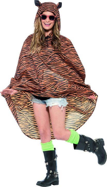 Produktbild Smiffys Tiger Poncho (One Size)