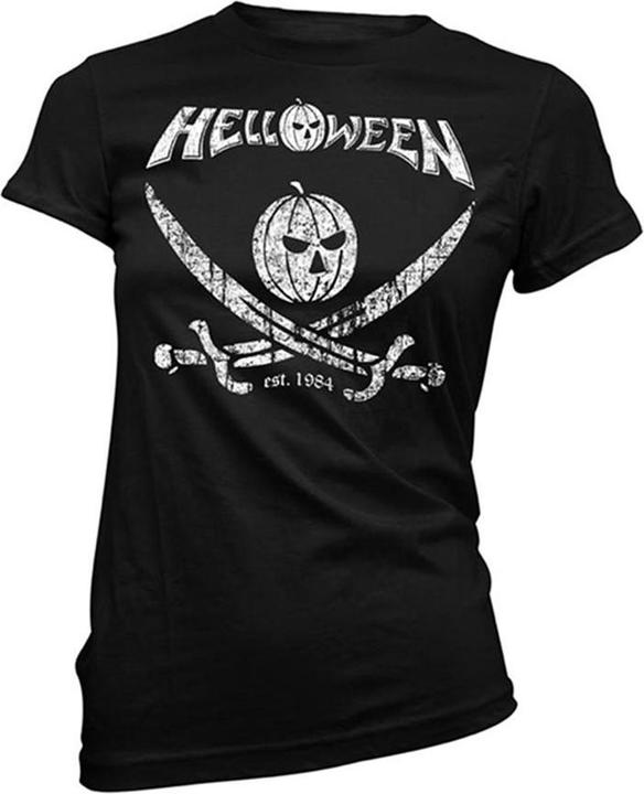 Actual product image Halloween Womens/Ladies Pirate T-Shirt (XL)