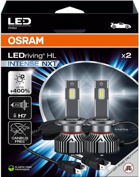 Image du produit Osram LEDriving Off-Road LED Intense H7/H18/12V/21W PKW, Länge (H7)