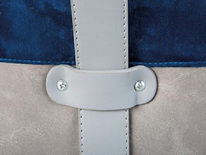 Produktbild Inter Link Hocker Viviane Samt blau