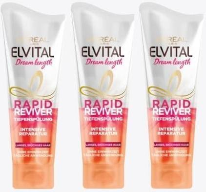Immagine prodotto L'Oréal Paris Elvital, Trattamento per capelli Rapid Reviver, trattamento per capelli, 180 ml (180 ml)