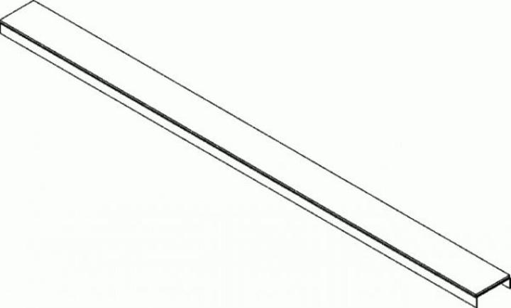 Actual product image Dallmer Cover CERALINE DESIGN, stainless steel, 1000 mm (1000 mm)