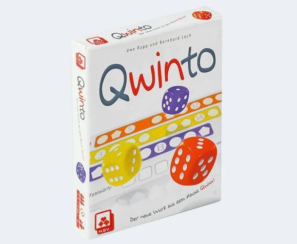 Actual product image NSV Qwinto (German, English, French, Italian)