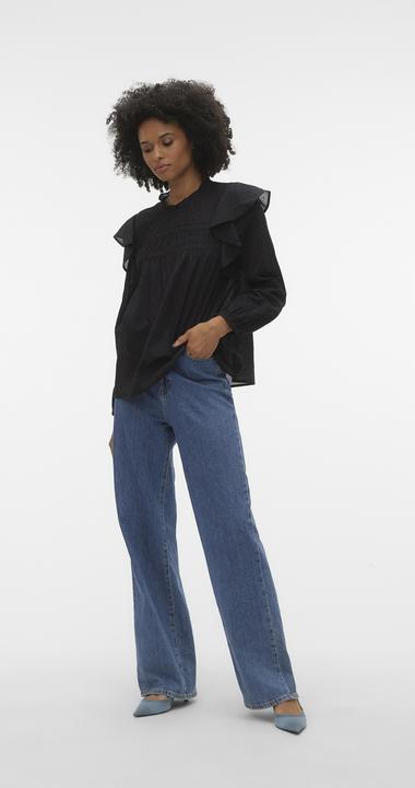 Produktbild Vero Moda VMTRINE LS LACE TOP WVN Bluse (S)