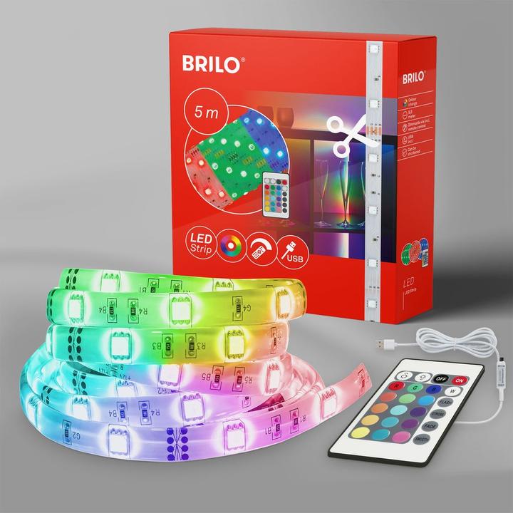 Produktbild Briloner Flexband (RGB, 500 cm, Indoor)