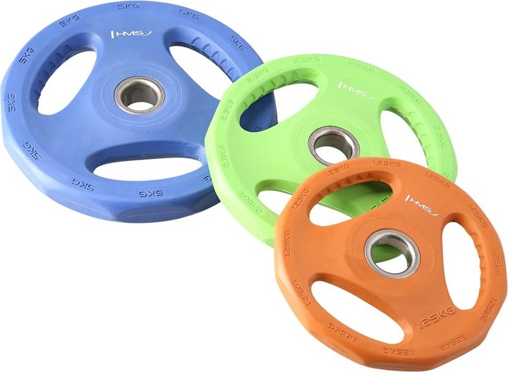 Actual product image HMS Body Pump SBP22 Barbell (2 x 2.5 kg, 2 x 5 kg, 2 x 1.25 kg)