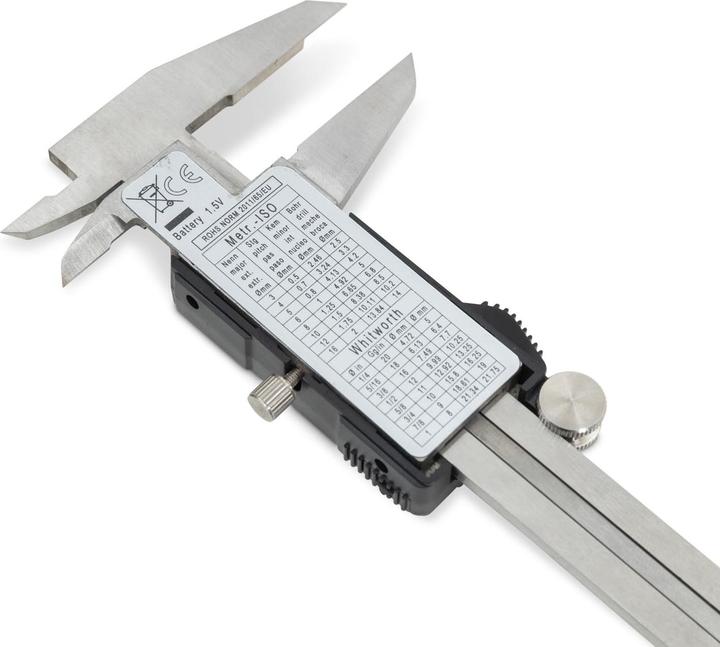 Immagine prodotto Wikistore Digitaler Taschenmessschieber (15 cm)