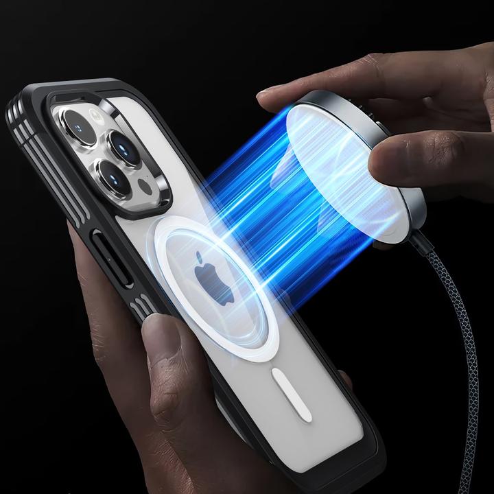 Actual product image Ueli Express 2 in 1 iPhone 15 Pro Max Hybrid MagSafe Case with Bulletproof Glass Display Protection (1 pcs., Apple iPhone 15 Pro Max)