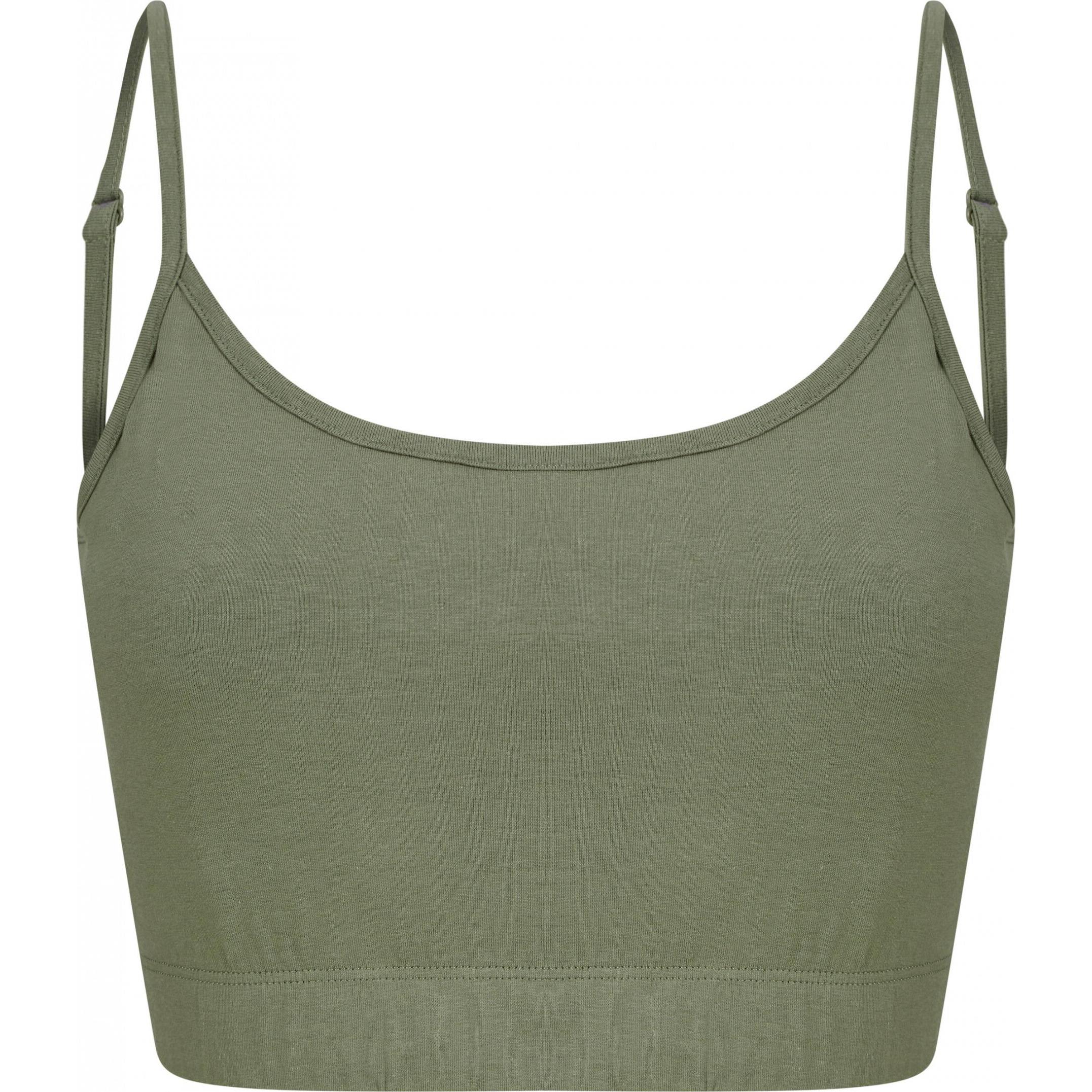 Skinni Fit, Damen, Shirt, T-Shirt court ökologisch verantwortlich Frau, Grün, (XXL)