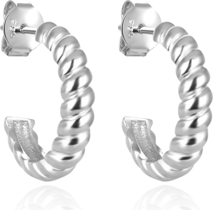 Produktbild Agato - Silver semicircular earrings AGT-E191P (Silber)