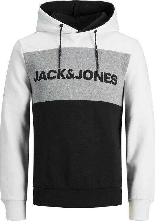 Image du produit Jack & Jones Sweat à capuche avec logo à blocage de couleur (XL)