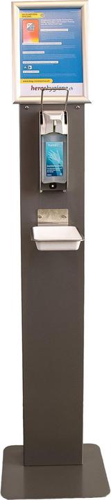 Image du produit Heroshygiene Desinfektionssäule mit manuellem Desinfektionsmittelspender