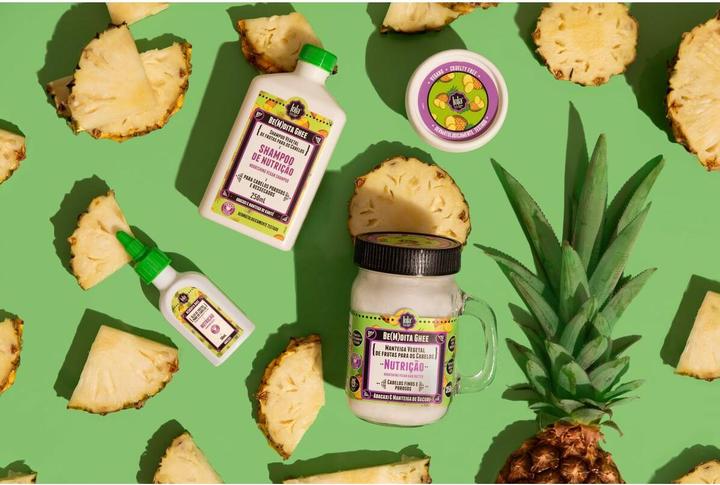 Actual product image Lola Cosmetics Hair Lola From Rio Bemdita Ghee Pineapple And Bacuri Butter Nutrient Oil 50ml Antifrizz Nutrient Oil (50 ml)