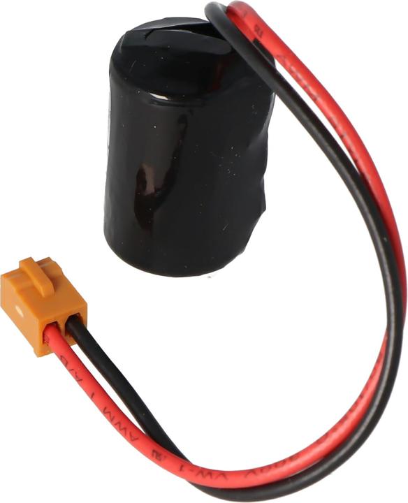 Produktbild AccuCell Battreie CPM2A-BAT0 für die Batterie Omron CJ1, CPM2A, CQM1H, NS7 mit Stecker braun (1 Stk., C, 1000 mAh)