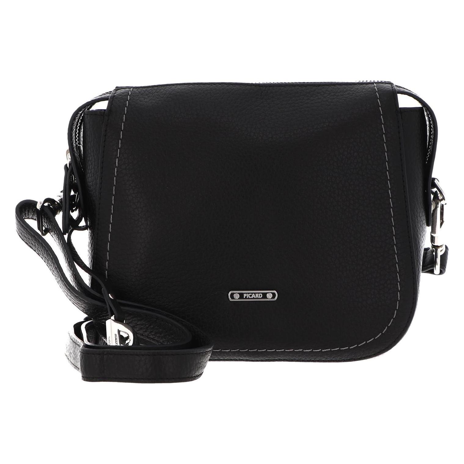 Picard, Damen, Handtasche, Darling Crossbody Bag, Schwarz