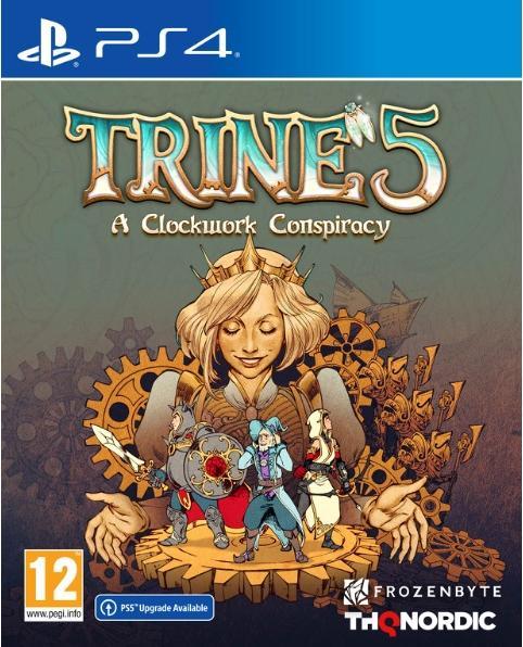 Image du produit THQ Trine 5 PS-4 A Clockwork Conspiracy (Une conspiration mécanique) (PS4, DE)