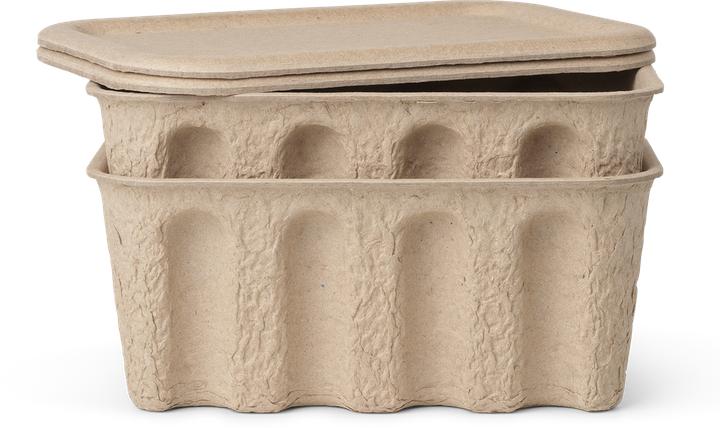 Image du produit Ferm Living Boîte en pâte à papier (28 x 18 x 12,5 cm, 0.00 l)
