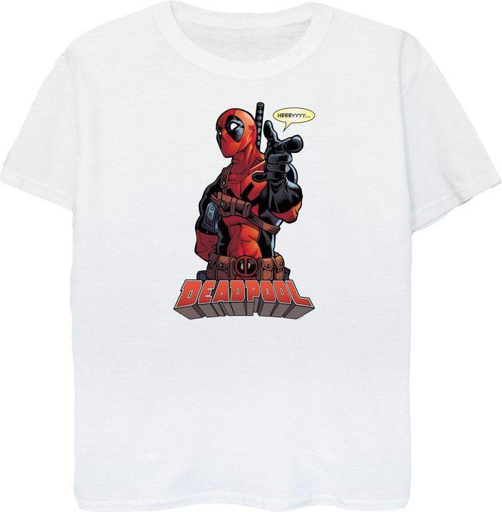 Actual product image Deadpool Mens Hey You Cotton T-Shirt (M)