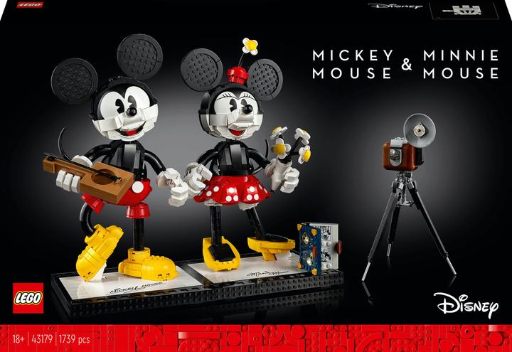 Image du produit LEGO Mickey Mouse et Minnie Mouse (43179, LEGO Disney, LEGO difficiles à trouver)