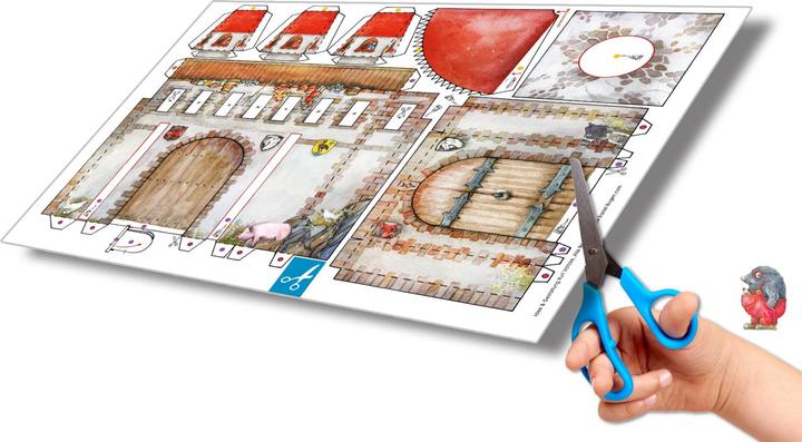 Produktbild Ritterburg Bastelbogen