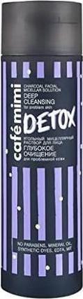 Produktbild Café Mimi Detox Micellar Facial Solution Deep Cleansing 200ml (Mizellenwasser, 200 ml)