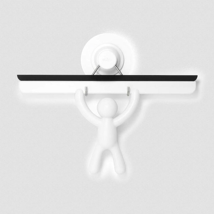 Actual product image Umbra BUDDY Adhesive Squeegee, white