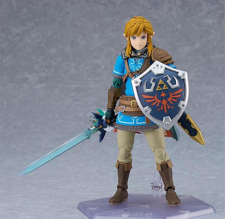 Good Smile Company The Legend of Zelda Tears of the Kingdom Figma Actionfigur Link Tears of the Kingdom Ver. DX Edition