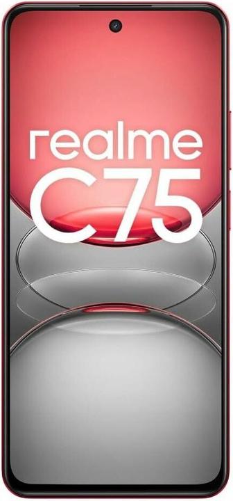 Produktbild realme C75 8/256GB Ruby Red IP69 45W 90Hz (256 GB, Ruby Red, 6.72", Dual SIM, 4G)