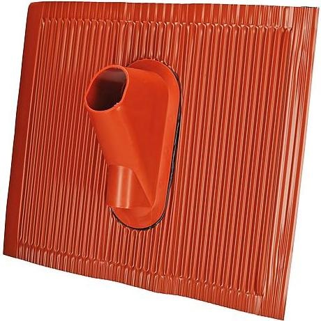 Actual product image A.S. Sat Alu roof tile 50x45cm redwith cable entry (Other)